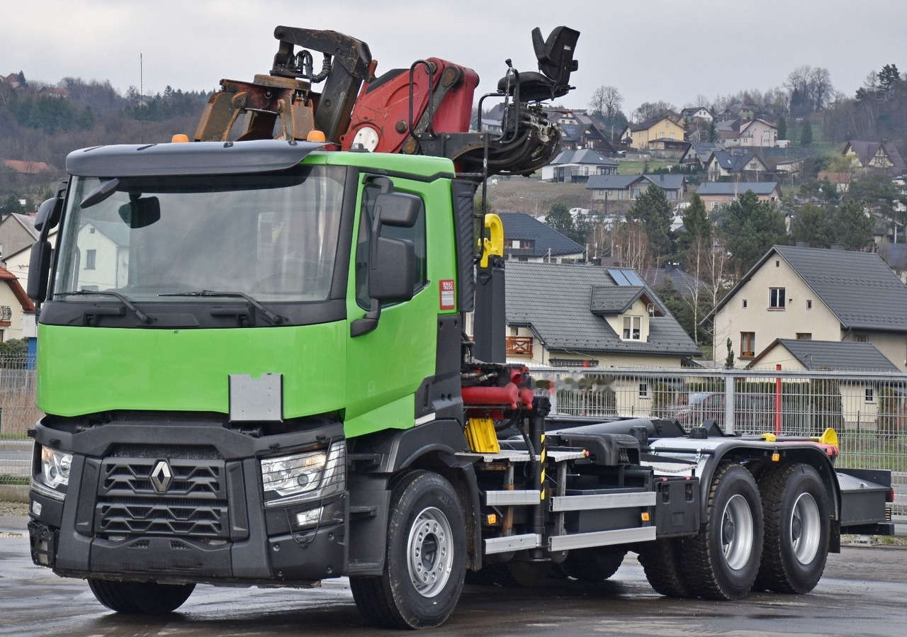 Hook lift truck, Crane truck Renault C430: picture 4