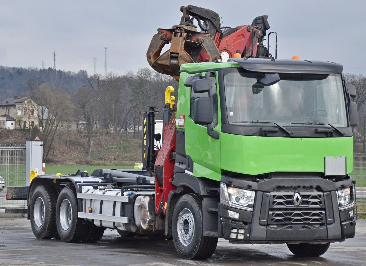Hook lift truck, Crane truck Renault C430: picture 3