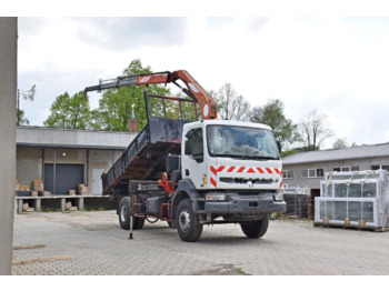 Tipper, Crane truck Renault KERAX 320* PM SERIE 14 * TOPZUSTAND: picture 2
