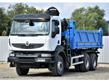 Tipper, Crane truck Renault KERAX 370 DXI: picture 5
