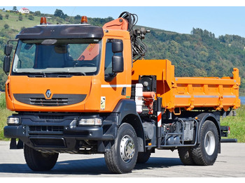 Tipper, Crane truck Renault KERAX 370 DXI* KIPPER 3,70m *PK 15500 + FUNK*TOP: picture 5
