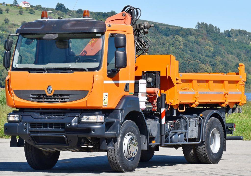 Tipper, Crane truck Renault KERAX 370 DXI* KIPPER 3,70m *PK 15500 + FUNK*TOP: picture 5