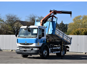 Crane truck, Tipper Renault MIDLUM 270 DXI *TIPPER 3,50m *PK 8501-K/FUNK: picture 2