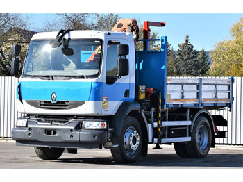 Crane truck, Tipper Renault MIDLUM 270 DXI *TIPPER 3,50m *PK 8501-K/FUNK: picture 4
