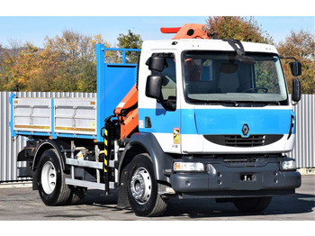 Crane truck, Tipper Renault MIDLUM 270 DXI *TIPPER 3,50m *PK 8501-K/FUNK: picture 3