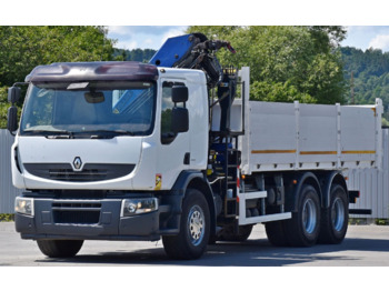 Tipper, Crane truck Renault Premium 370: picture 4