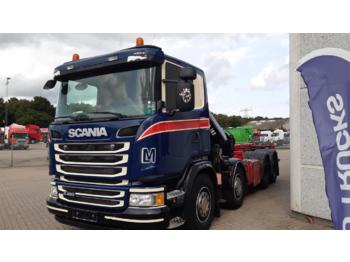 Container transporter/ Swap body truck SCANIA G490: picture 1