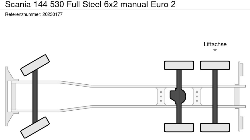 Leasing of Scania 144 530 Full Steel 6x2 manual Euro 2 Scania 144 530 Full Steel 6x2 manual Euro 2: picture 5