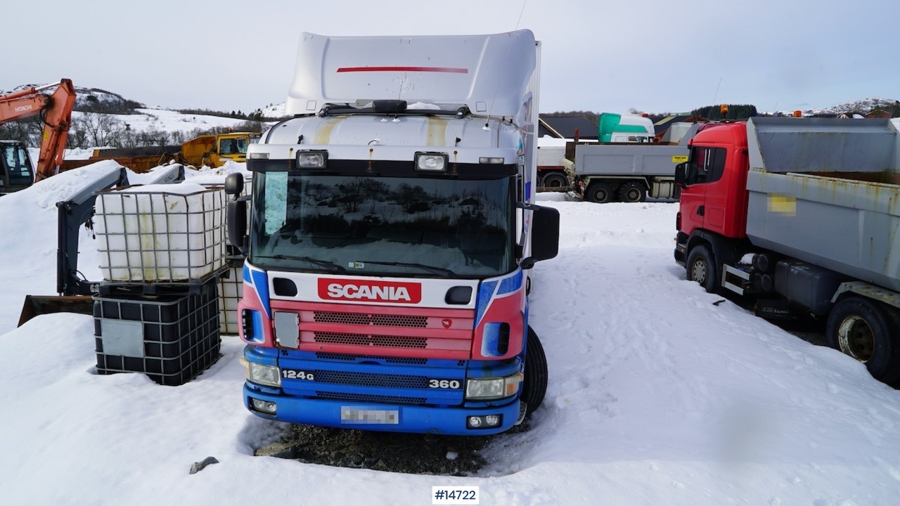 Box truck Scania P124GB: picture 2