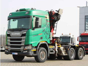 Timber truck SCANIA R 500