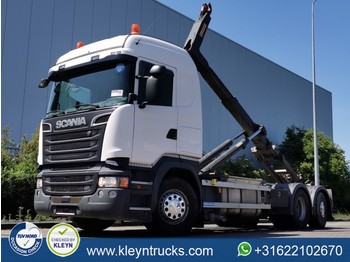 Hook lift truck Scania R520 hl v8 retarder 6x2: picture 1