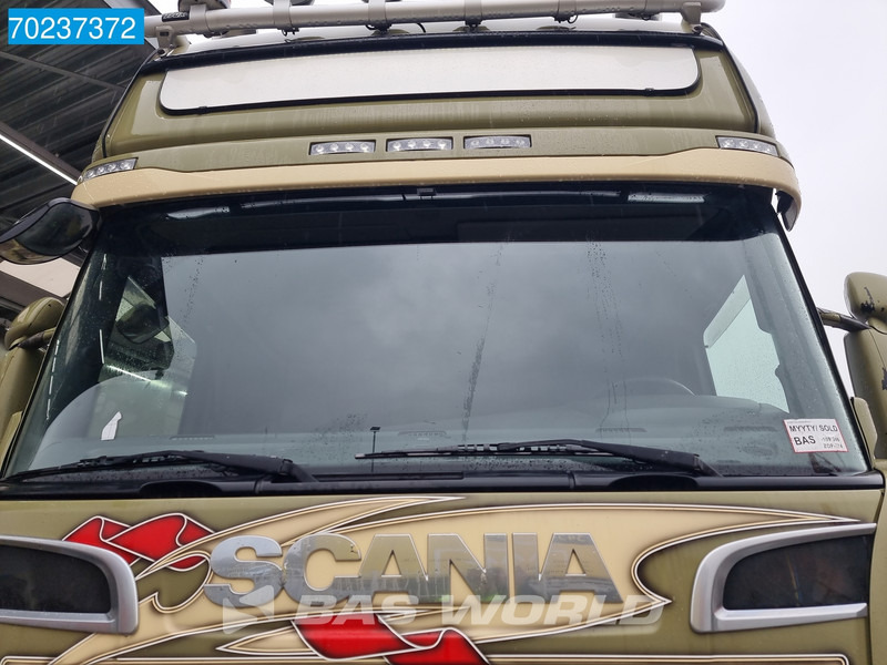 Hook lift truck Scania R580 6X2 V8 20tons Hooklift Retarder Lift+Steering Navi Euro 6: picture 14
