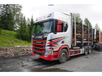 Timber truck SCANIA R 650