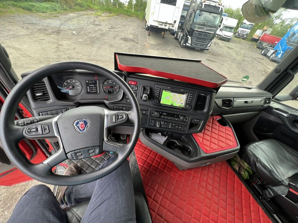 Tipper, Crane truck Scania R660 V8*HIAB X-HIDUO188 E-S4*Funk*Bordmatik*: picture 23
