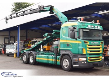Skip loader truck Scania R 420, Retarder, Palfinger PK20002, 6x2, Truckcenter Apeldoorn: picture 1