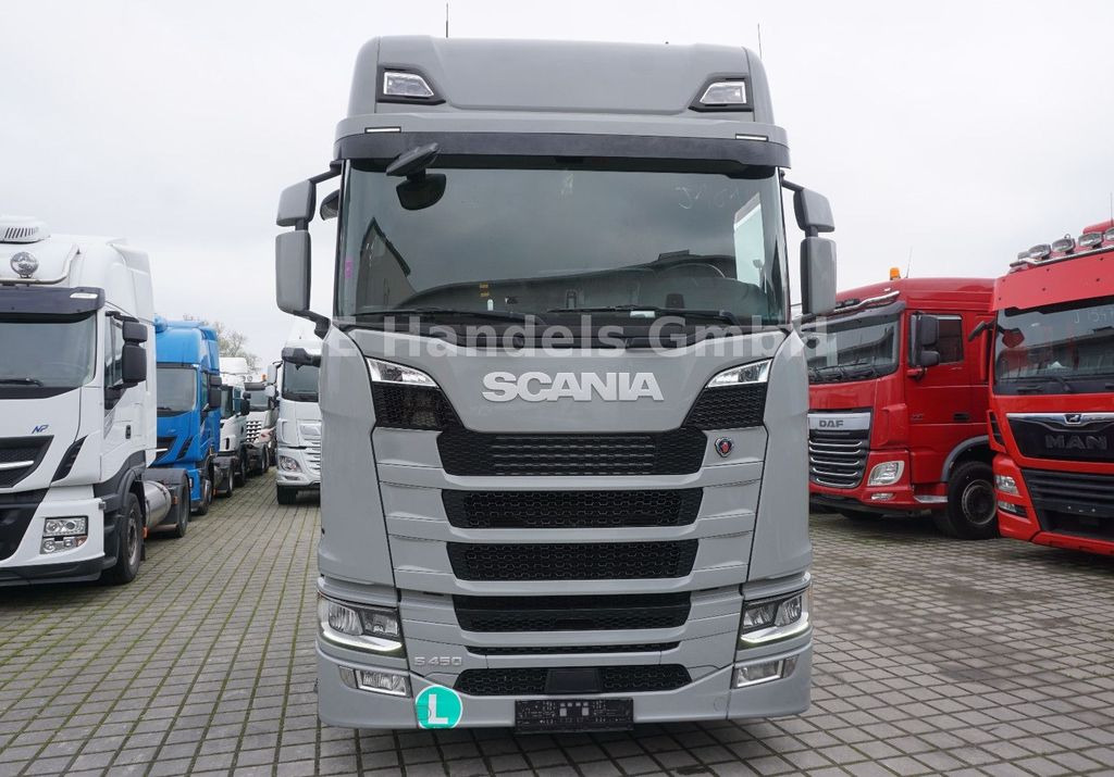Container transporter/ Swap body truck Scania S450 HighLine LL BDF *Retarder/Lenk+Lift/LBW/AHK: picture 12