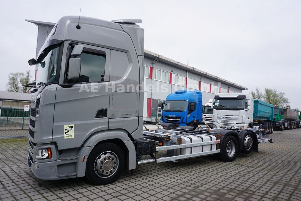 Container transporter/ Swap body truck Scania S450 HighLine LL BDF *Retarder/Lenk+Lift/LBW/AHK: picture 10