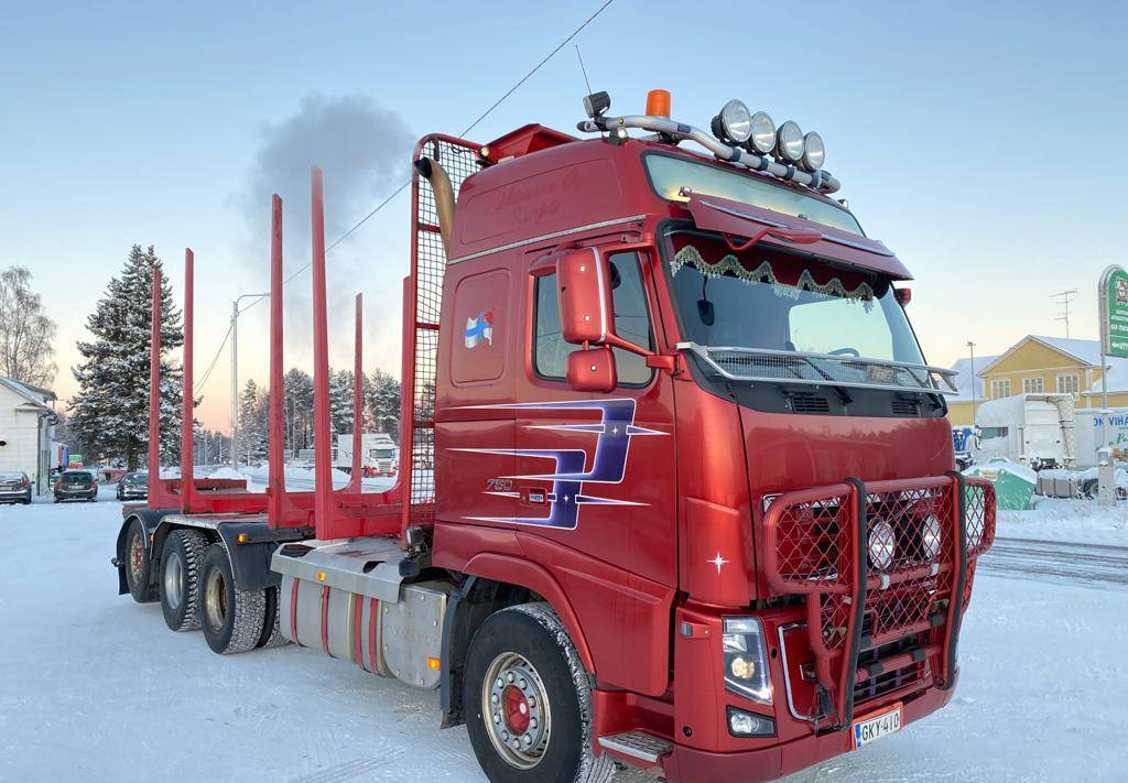 Timber truck Volvo FH16: picture 2