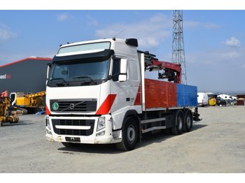 Dropside/ Flatbed truck Volvo FH 420 / 6x2 / EEV / Fassi F215 AS: picture 1