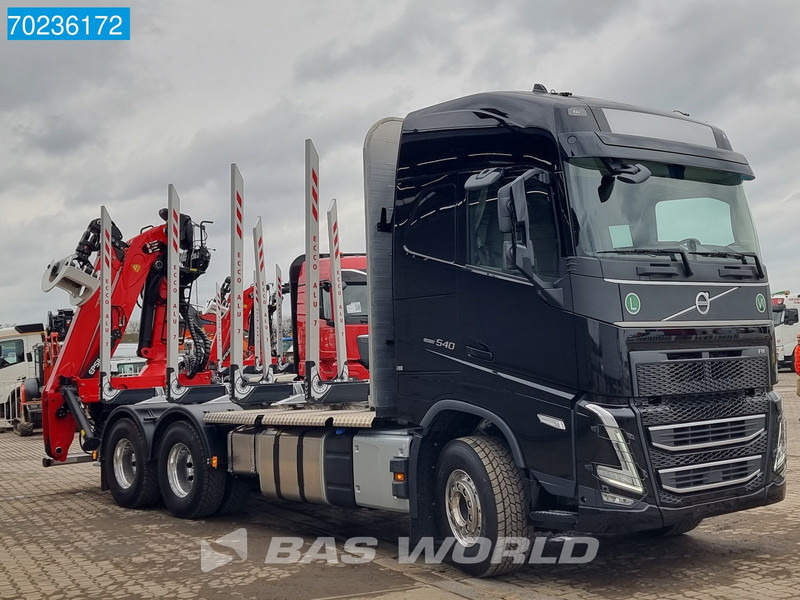 Timber truck, Crane truck Volvo FH 540 6X4 NEW! Palfinger Epsilon Q150Z96 VEB+ Euro 6: picture 15