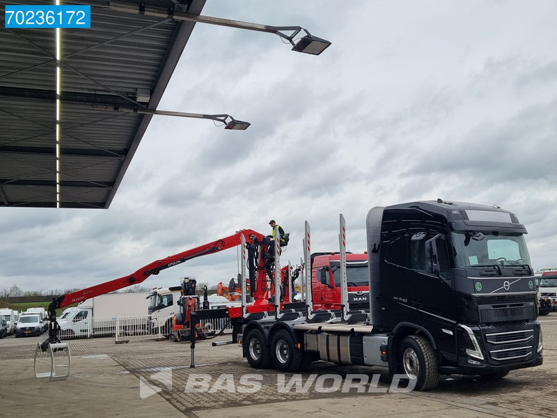 Timber truck, Crane truck Volvo FH 540 6X4 NEW! Palfinger Epsilon Q150Z96 VEB+ Euro 6: picture 8
