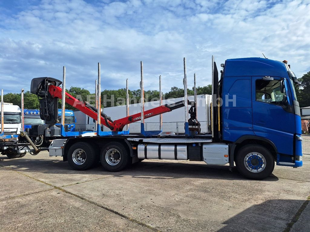 Timber truck, Crane truck Volvo FH 540 Globe BL 6x4 Palfinger M12L80 *Retarder: picture 7