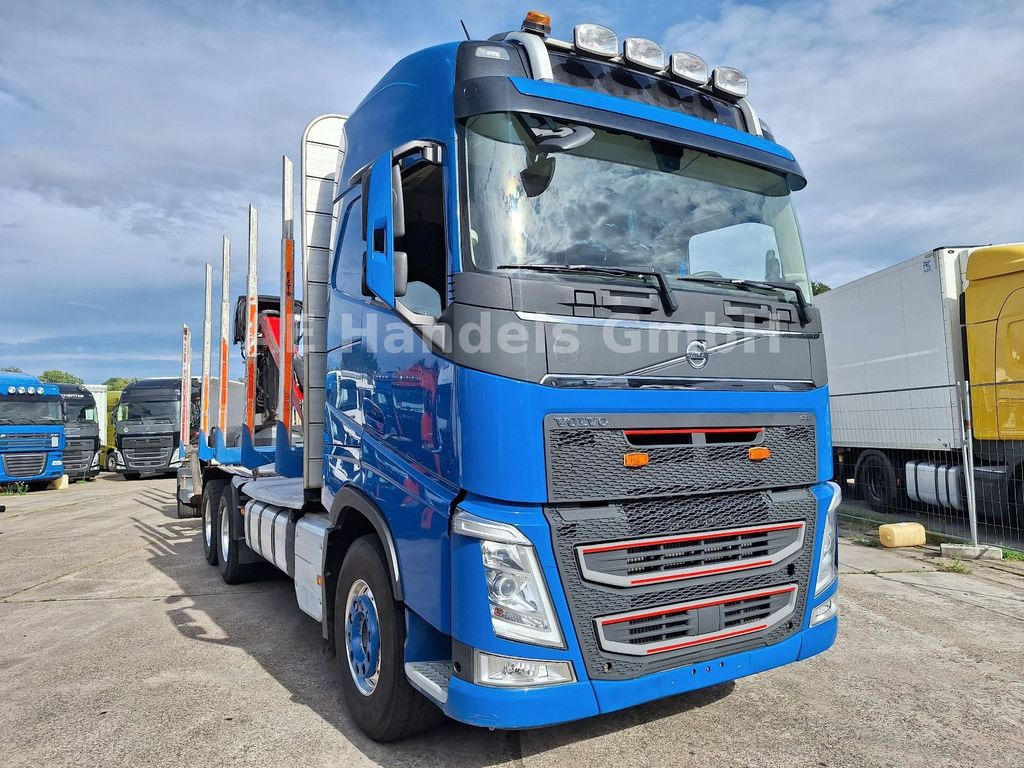 Timber truck, Crane truck Volvo FH 540 Globe BL 6x4 Palfinger M12L80 *Retarder: picture 9