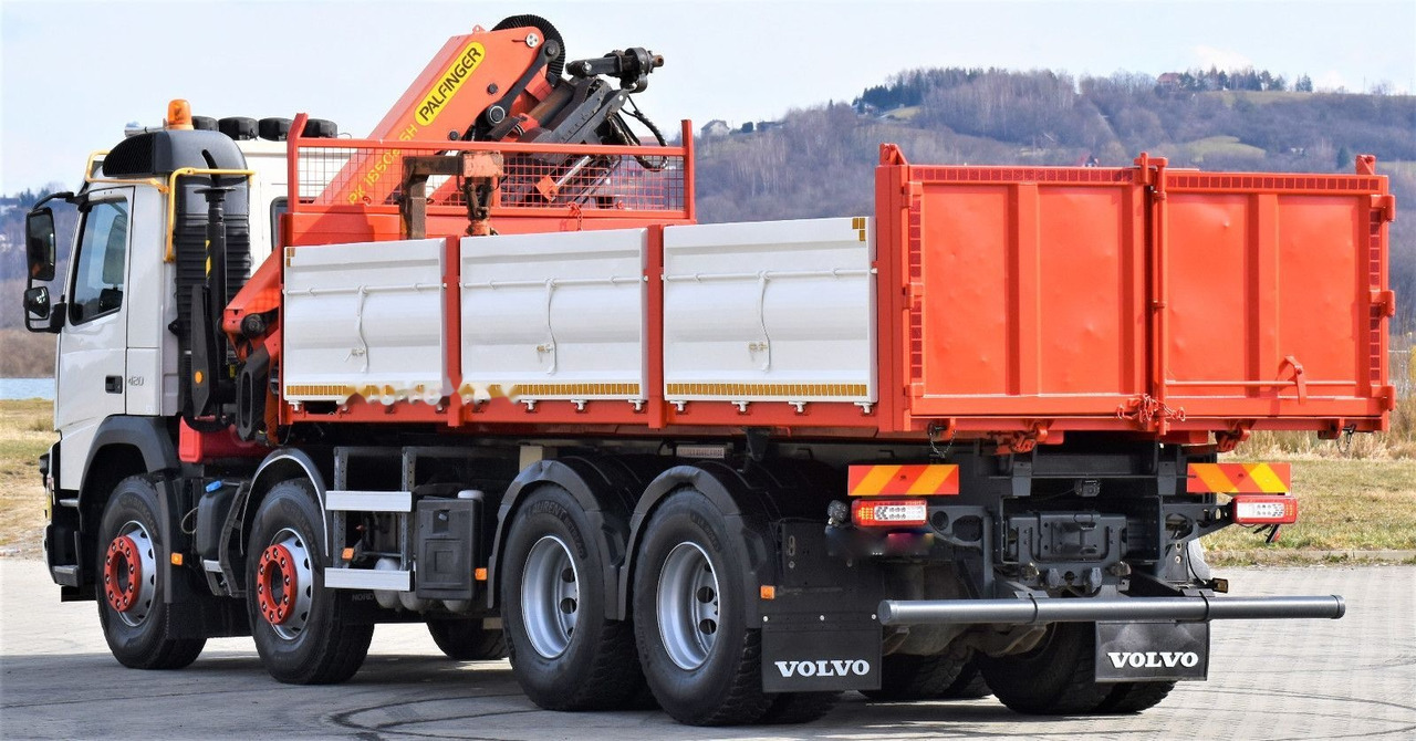 Tipper, Crane truck Volvo FMX 420: picture 6