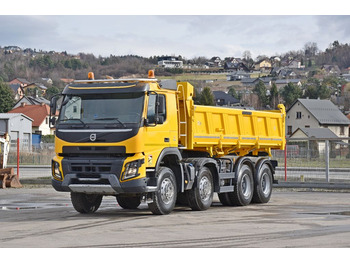 Tipper, Crane truck Volvo FMX 450 Kipper 6,00 m + BORDMATIC / 8x4: picture 2