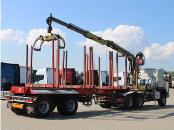 Timber truck, Crane truck Volvo FMX 500, 6X6,LOGLIFT F265Z95 +trailer DOLL(2007): picture 3