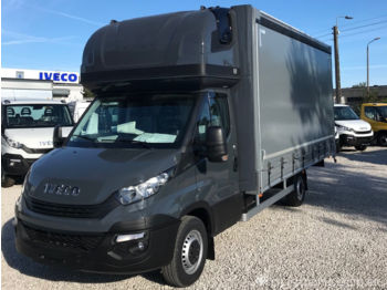 Curtain side van Iveco Daily 180 10PAL Schlafkabine Webasto: picture 1