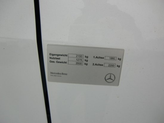 Flatbed van Mercedes-Benz Sprinter 315 Doka Pritsche, ohne Heckfenster: picture 7
