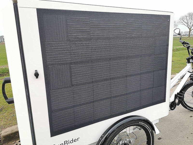 Panel van SUNRIDER Solar POWERED cargobike: picture 14