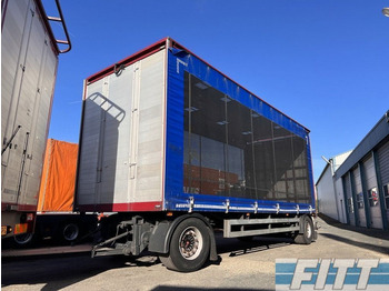 GS AV-1800 2015 GS 2ass aanhanger met Ravenhorst pluimvee opbouw - Curtainsider trailer: picture 1