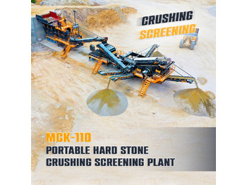 FABO MCK-110 MOBILE CRUSHING & SCREENING PLANT FOR HARDSTONE | AVAILABLE IN STOCK - Mobile crusher: picture 1