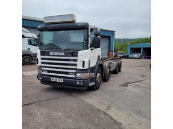 Scania 114 G 340 8x2 Chassis Cab - Cab chassis truck: picture 1
