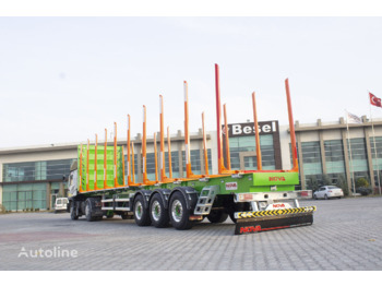  New Timber Transport Semi Trailer - 2023 - Domex Bunks - Timber semi-trailer: picture 1