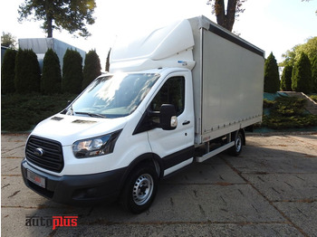Ford TRANSIT PRITSCHE PLANE 8 PALETTEN A/C - Curtain side van: picture 1