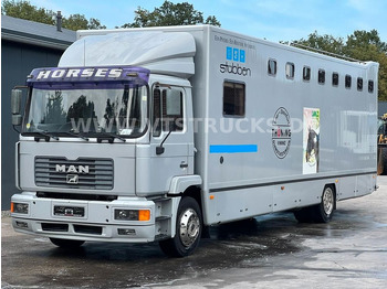 MAN 18.280 Roelofsen mit Wohnabteil  - Horse truck: picture 1