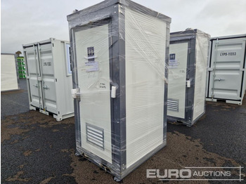 Unused Single Toilet Block - Shipping container: picture 1