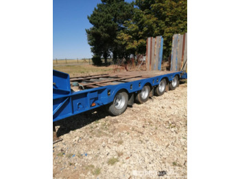  Andover 4 Axle Low Loader Trailer, Flip Toe Ramps, Winch - Low loader semi-trailer: picture 1