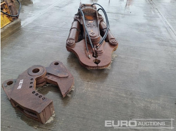  Hydraulic Concrete Pulveriser, Sheerer 90mm Pin to suit 30 Ton Excavator - Demolition shears: picture 1