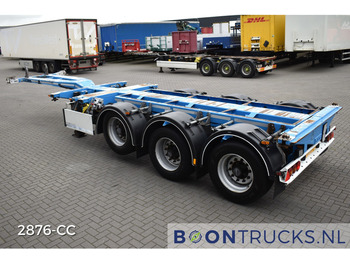 D-Tec FLEXITRAILER | 2x20-30-40-45ft HC * 3x EXTENDABLE * NL TRAILER - Container transporter/ Swap body semi-trailer: picture 3