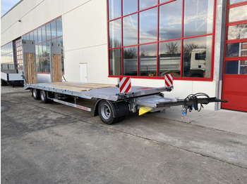 Low loader trailer for transportation of heavy machinery Möslein T 3-9,20 F Blatt  3 Achs Tieflader mit gerader Ladefläche 9 m, Neufahrzeug: picture 3