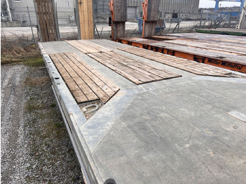 Low loader trailer for transportation of heavy machinery Möslein TO 3 F Schwebheim  3 Achs Tiefladeranhänger 9 m Ladefläche: picture 2