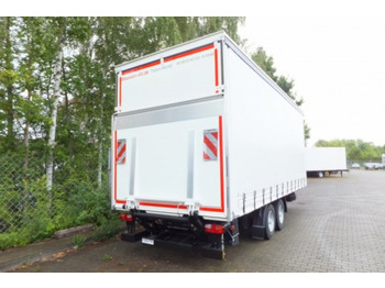 Curtainsider trailer Möslein TPS 11 DL 7,30  neuer Planenanhänger, Ladebordwand + Durchladbar: picture 5