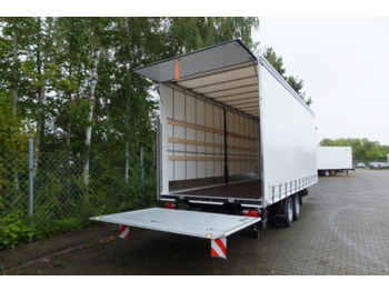 Curtainsider trailer Möslein TPS 11 DL 7,30  neuer Planenanhänger, Ladebordwand + Durchladbar: picture 3