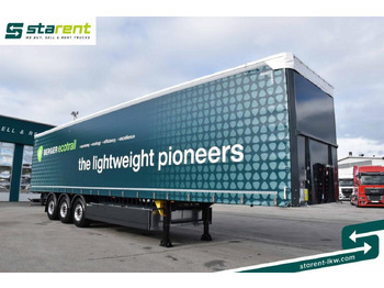 Curtainsider semi-trailer Berger LIGHT Tautliner Lift-A ALCOA Palka 5.384 Kg MIETE: picture 3