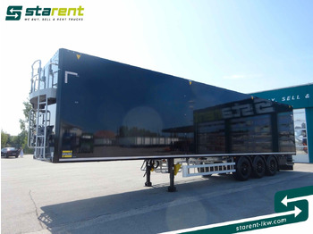 Walking floor semi-trailer KRAKER