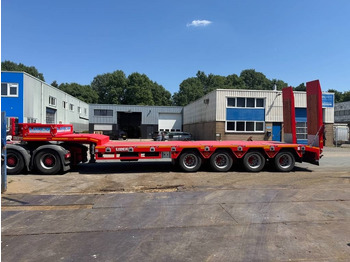 Low loader semi-trailer Lider LD07 Low Bed 4 Axle Full Spring 86 Ton Load: picture 2
